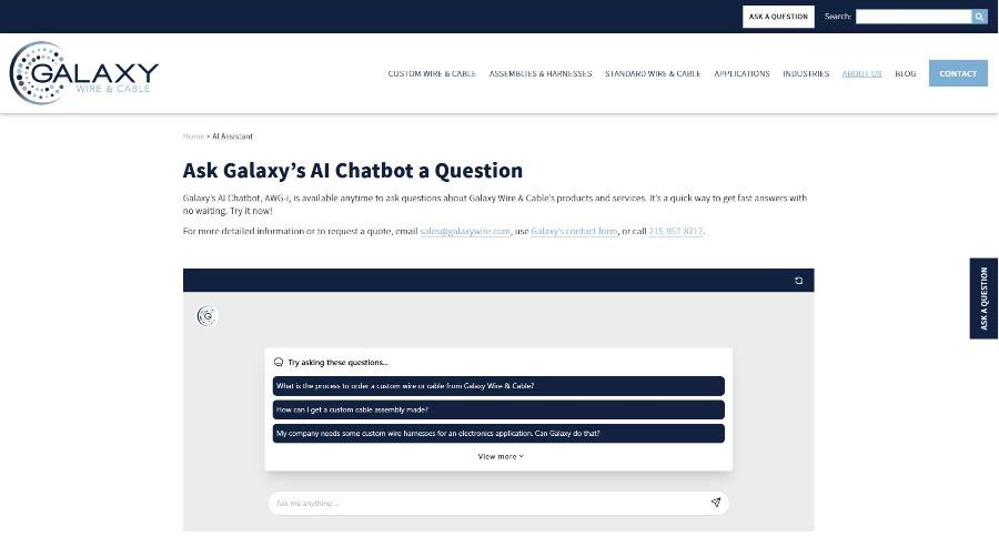 Galaxy's AI Chatbot - AWG-i